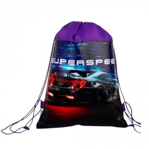 Мешок для обуви «Super speed» (нетканый материал), 41*31см