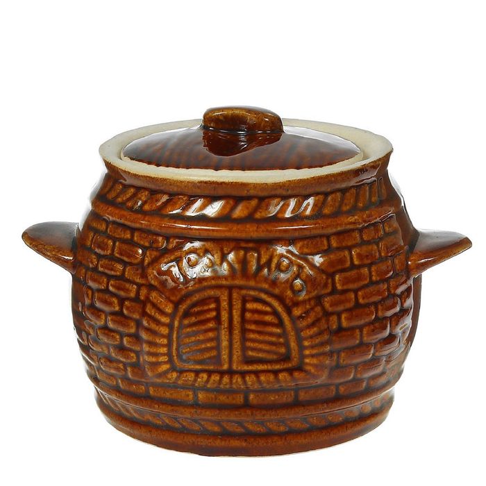 Купить Горшок Для Запекания Керамика