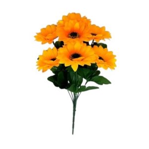 Букет подсолнухов 7цв 30см
