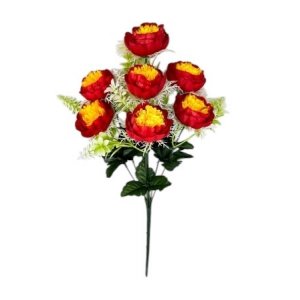 Букет пионов 7цв. 45см