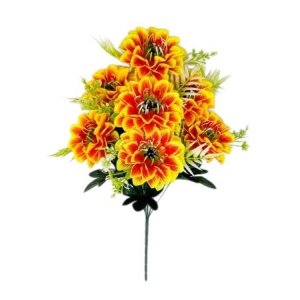 Букет георгин 7цв. 52см