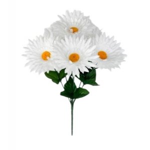 Букет ромашек 6цв. 37см