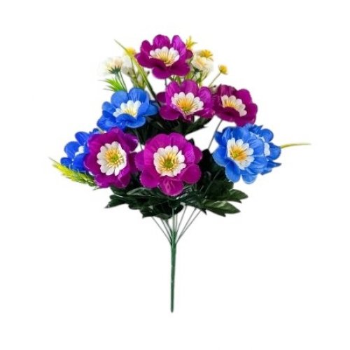 Букет георгин 12цв 50см