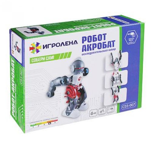 Конструктор робототехника Робот-Акробат, 25,3*19*6,5см
