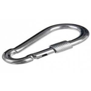 Карабин с фиксатором DIN5299D 12мм