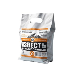 Известь н/гаш гранулир. 2кг (15шт/уп)   СТОП-ЦЕНА