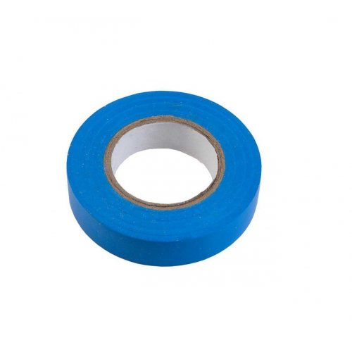 Изолента ПВХ 15мм*10м  синяя Klebebander (уп.8)