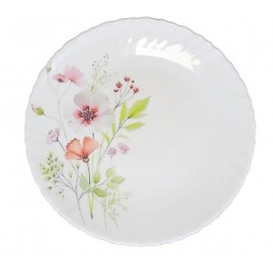 Тарелка десертная 19см Сухоцветы, стеклокерамика