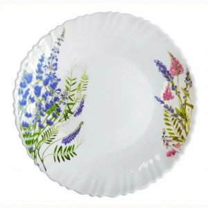 Тарелка десертная 19см Лаванда, стеклокерамика
