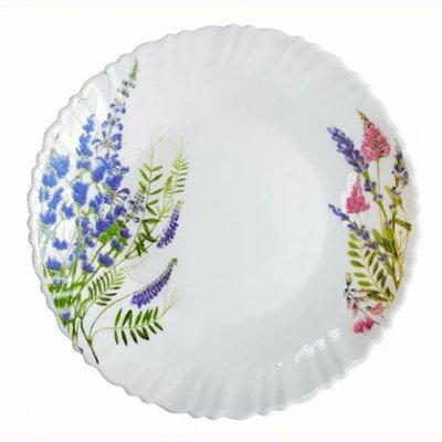 Тарелка десертная 19см Лаванда, стеклокерамика