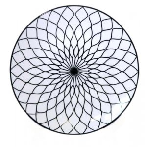 Тарелка мелкая 20см Паутинка