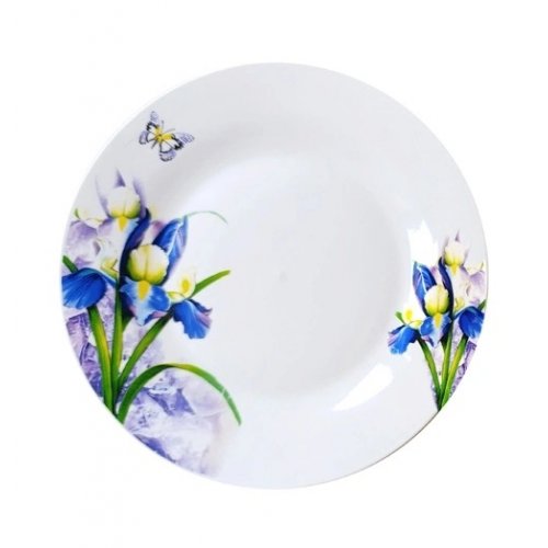 Тарелка десертная 19см Ирисы