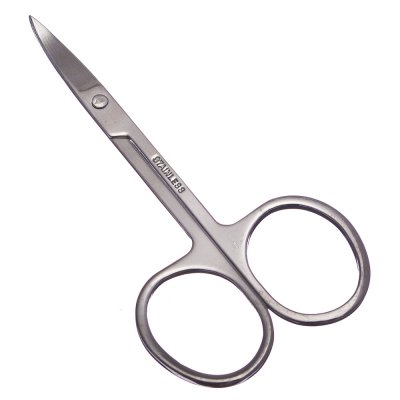 Ножницы маникюрные универсальные с загнутыми лезвиями, сталь, 8,8см, HS-0621-3