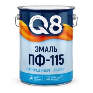 Эмаль ПФ 115 голубая 20кг FORMULA Q8