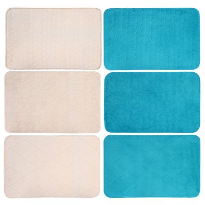 Коврик велюровый Плитка 35*55см, полиэстер