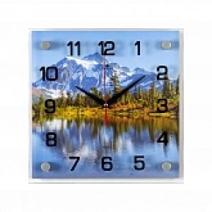 Часы настенные "Озеро в горах" 2525-767