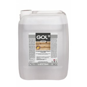 Огнебиозащитный состав GOLwood бесцветный 5кг