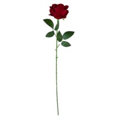 Роза бархатная с шипами 64см