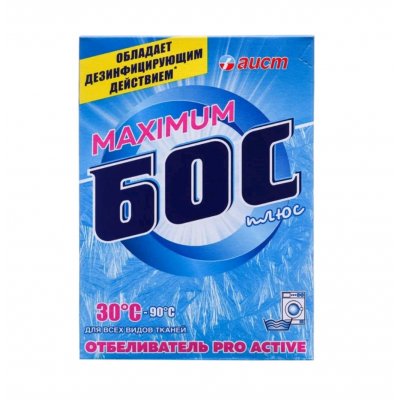 Отбеливатель "БОС ПЛЮС" 300г (уп.48)