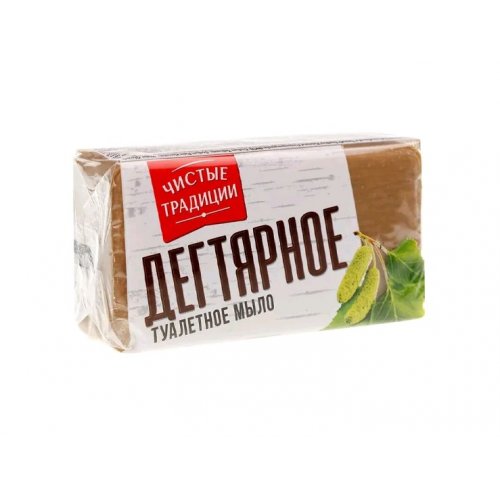 Мыло дегтярное 140г Невская косметика (уп.48)