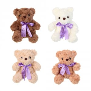 Игрушка мягкая Медведь 18см, п/э