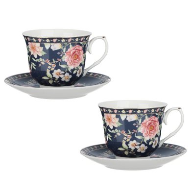 Набор чайн. 4пред. 225мл Кобальт, фарфор