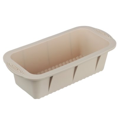 Форма силиконовая для выпечки кекса, хлеба, с ручками, 25*12*6см