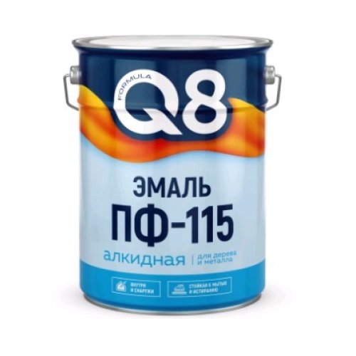 FORMULA Q8 Эмаль ПФ 115 белая 5,5кг