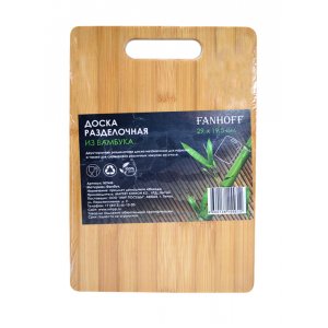Доска разделочная 29*19,5см, 107416, бамбук
