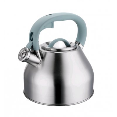 Чайник нерж. со свистком 2,5л G365CH, с ТРС, индукция