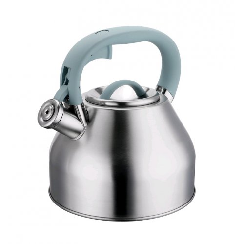 Чайник нерж. со свистком 2,5л G365CH, с ТРС, индукция