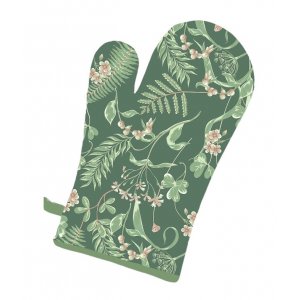 Прихватка-варежка Мосс цветы 17*27см, полиэстер