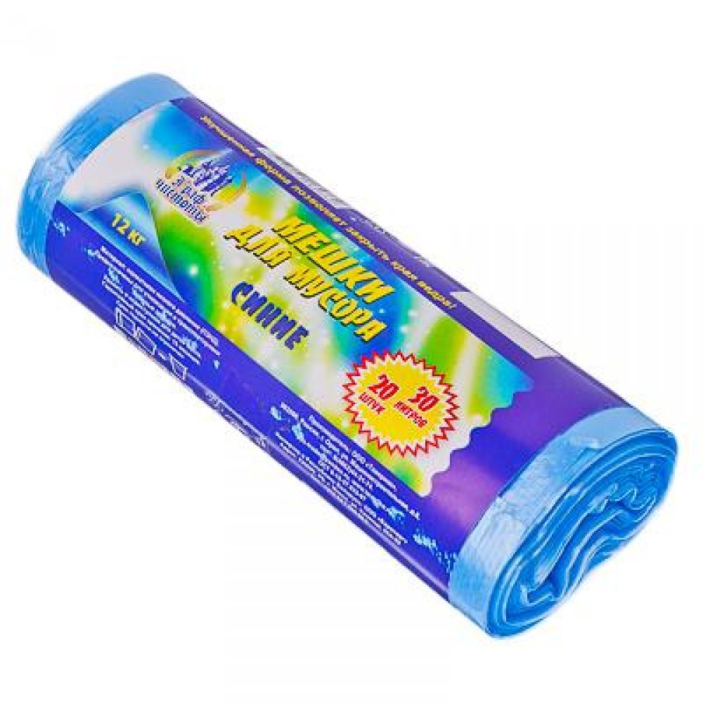 Мешок для мусора 30л*20шт - Интернет-магазин Рудых