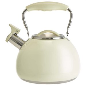 Чайник нерж. со свистком 3,0л ALPENKOK AK-551, молочный