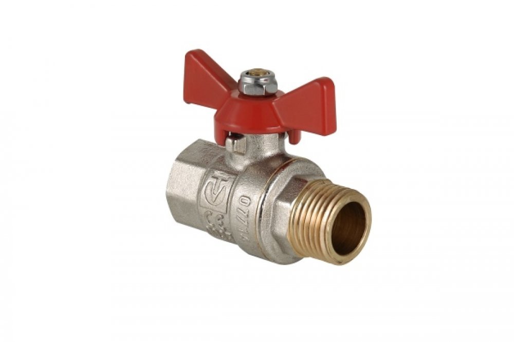 Кран шар. 3/4 нар./вн. бабочка - Интернет-магазин Рудых