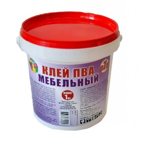Клей ПВА Экстра мебельный (столярный) ВТВ 1кг (12)