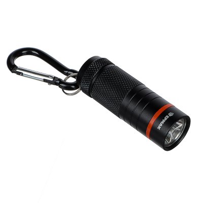 Фонарик на карабине ЕРМАК , 1 LED, 4хLR44, 5,5*2см