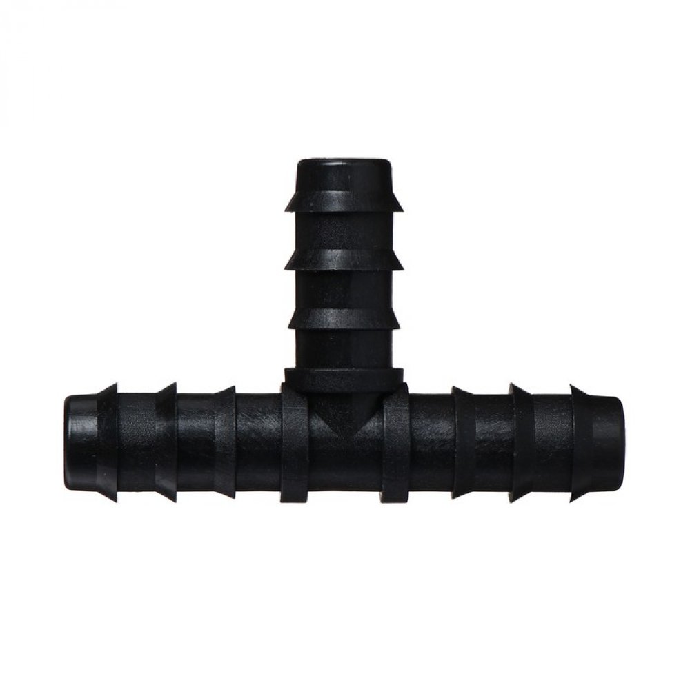 Тройник для полив.шланга 3/4 черный - Интернет-магазин Рудых