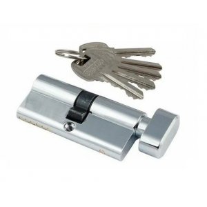 Личинка для замка S-Locked C-202-70 CP  к/вертушка, хром