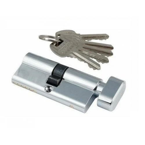 Личинка для замка S-Locked C-202-70 CP  к/вертушка, хром