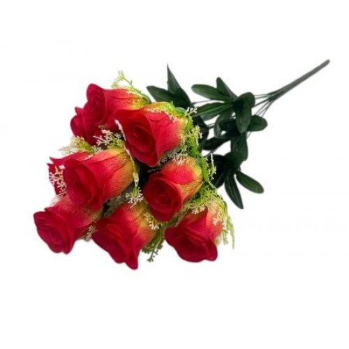 Букет роз 9цв 53см