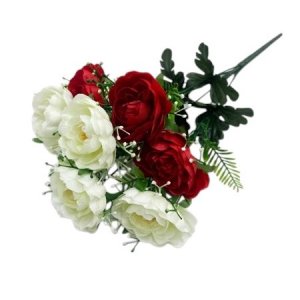 Букет пионов 7цв 45см