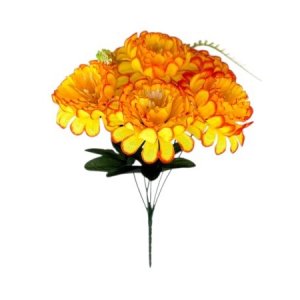 Букет хризантем 6цв 40см