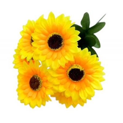 Букет подсолнухов 6цв. 38см