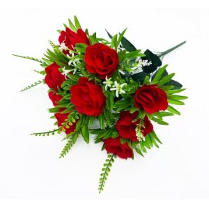 Букет роз  11цв. 52см