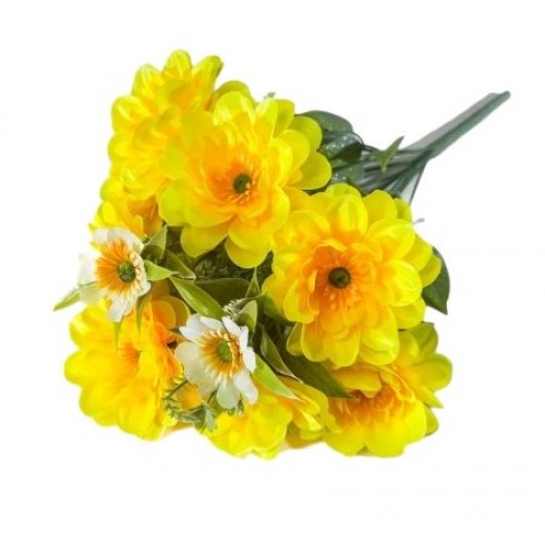 Букет георгин 8цв. 47см