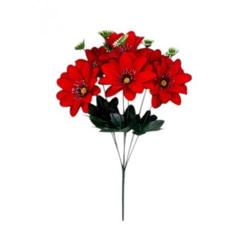 Букет георгина 6цв. 46см бархат