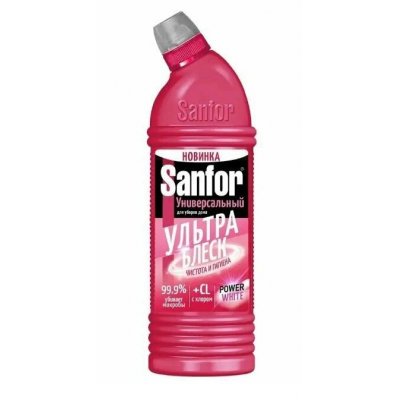 Средство ч/с САНФОР Универсал 10в1 Ультра Блеск чистота и гигиена 750мл (уп.15)