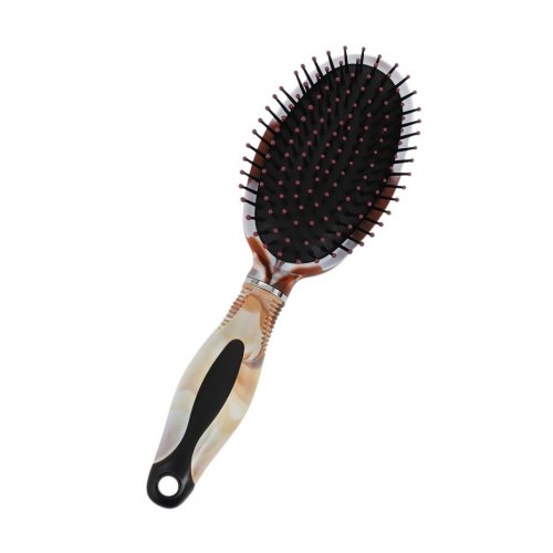 Расчёска массажная №6 овал ОТТЕНКИ 7*24±1см МИКС