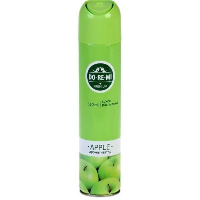Освежитель воздуха Премиум Зеленое яблоко 330мл ДО-РЕ-МИ (12)